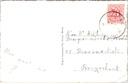 Hoogstraten - "O.L. Vrouw van Meerle" - Beeldje Onze-Lieve-Vrouw van Meerle – achterzijde van de originele postkaart
