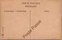 Brussel - "Parc de Laeken" - Park van Laken – achterzijde van de originele postkaart