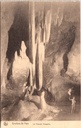 Rochefort - "La Grande Draperie" - De Grote Draperie in de Grotten van Han – achterzijde van de originele postkaart