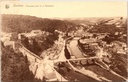 Bouillon - "Panorama pris de la Ramonette" - Panoramisch stadsgezicht met kasteel – achterzijde van de originele postkaart