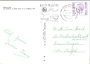 Bouillon - "La Semois, le petit train et le château fort" - De Semois, de kleine – achterzijde van de originele postkaart