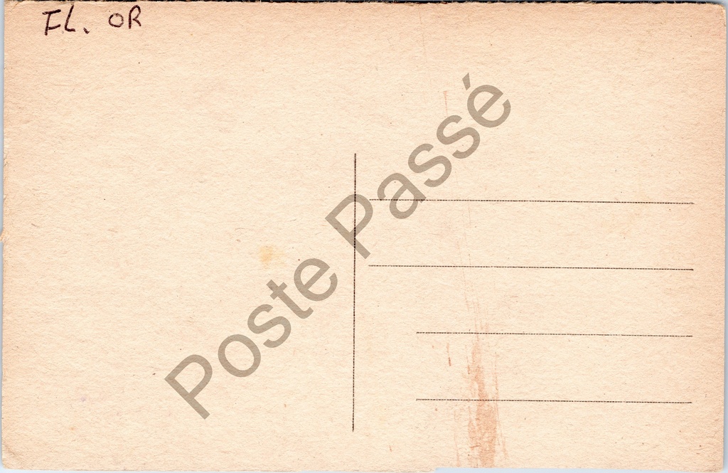 Gent - "Postkantoor / La Poste / General Post-office" - Hoofdpostkantoor van Gent – originele postkaart, afbeelding 3