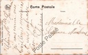 Brussel - "Eglise Notre-Dame du Sablon et rue de la Régence" - Onze-Lieve-Vrouw – achterzijde van de originele postkaart