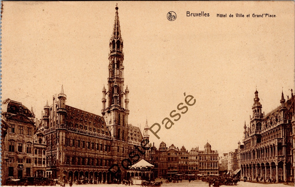 [Brussel0578] Brussel - "Hôtel de Ville et Grand'Place" - Stadhuis en Grote Markt