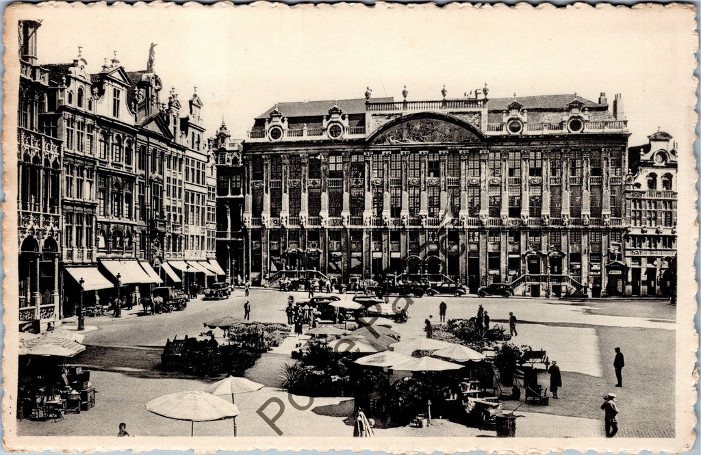 [Brussel0580] Brussel - "Grand'Place" - Grote Markt zuidoostelijke hoek