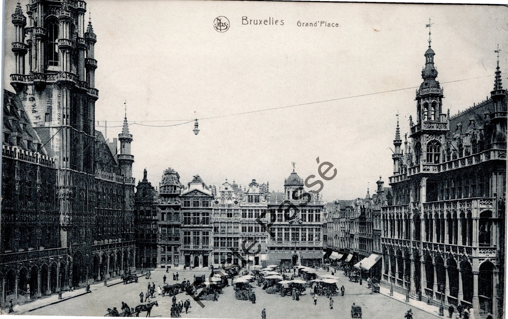 [Brussel0444] Brussel - "Grand'Place" - Grote Markt met gildhuizen