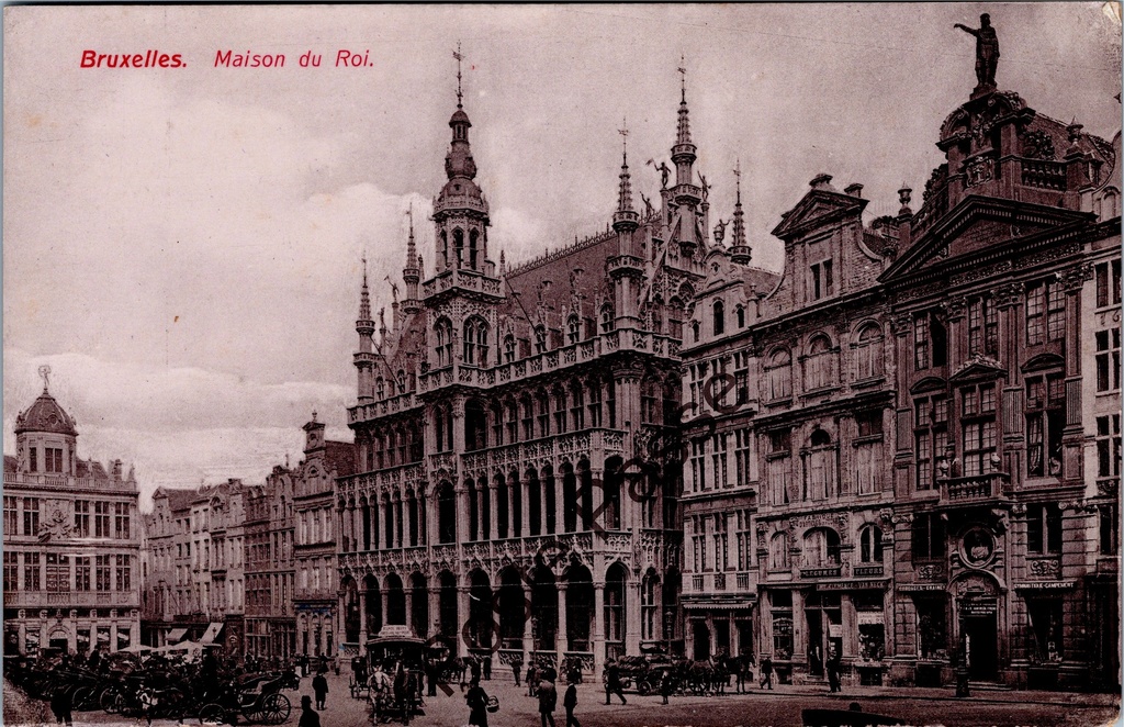 Brussel - "Maison du Roi" - Broodhuis op de Grote Markt