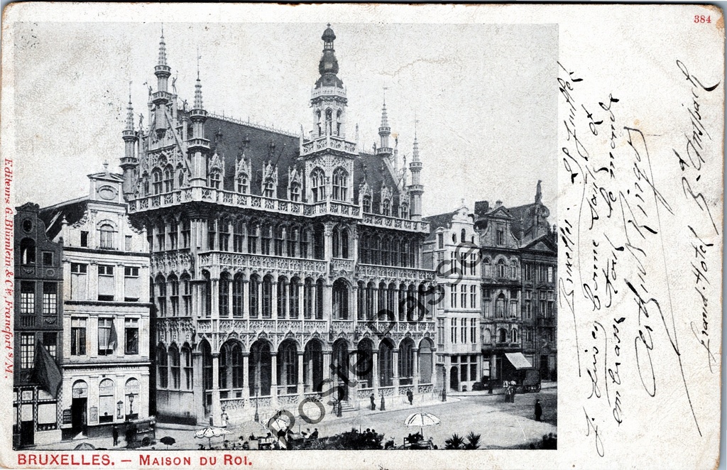 Brussel - "Maison du Roi" - Broodhuis op de Grote Markt