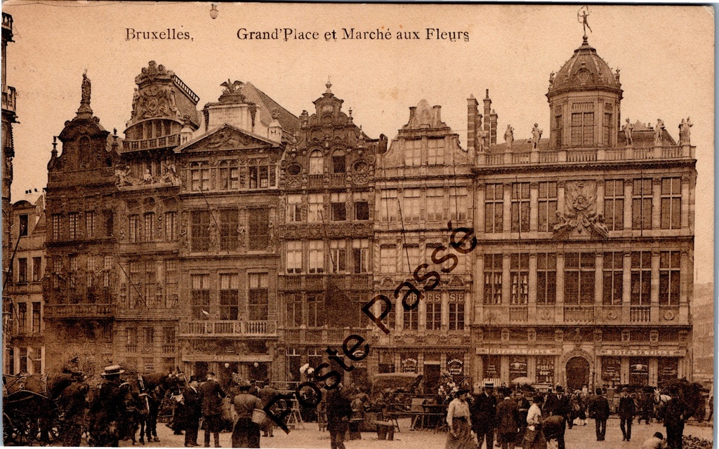 [Brussel0610] Brussel - "Grand'Place et Marché aux Fleurs" - Grote Markt met Bloemenmarkt