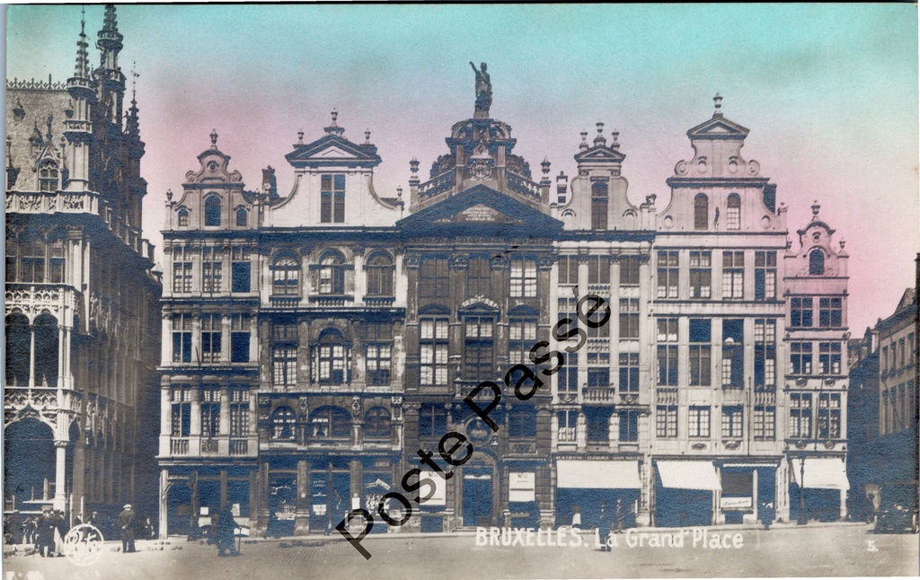 [Brussel0364] Brussel - "La Grand'Place" - Grote Markt met gildehuizen