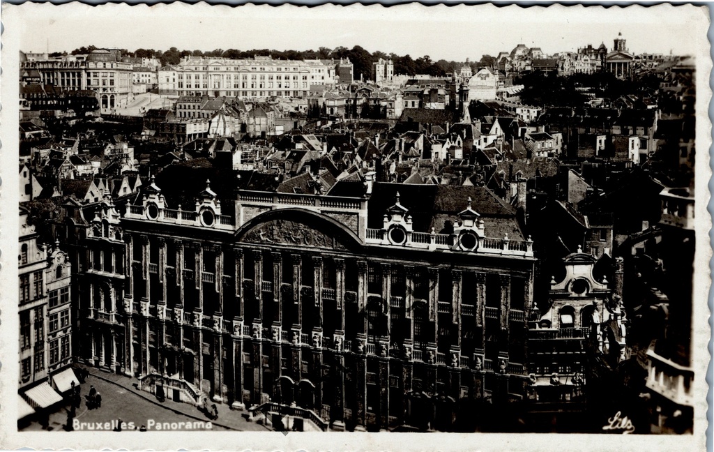 [Brussel0628] Brussel - "Panorama" - Panoramisch uitzicht op de Brusselse binnenstad