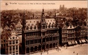 Brussel - "Panorama pris de l'Hôtel de Ville vers l'Eglise Sainte Gudule" - Panoramisch zicht vanaf het Stadhuis richting Sint-Goedelekathedraal