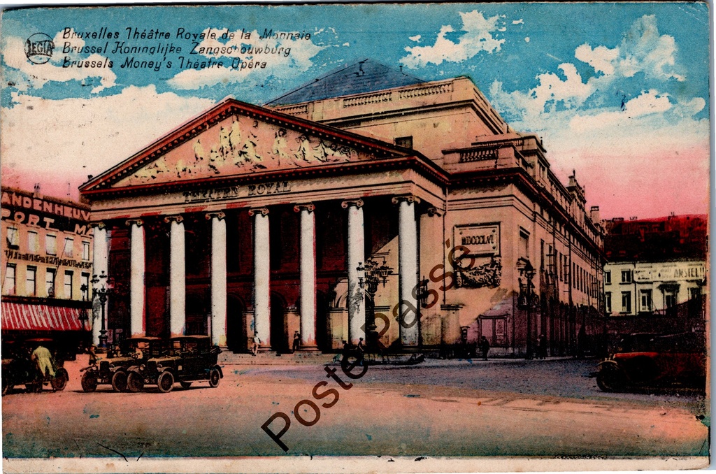 Brussel - "Théâtre Royale de la Monnaie" - Koninklijke Muntschouwburg