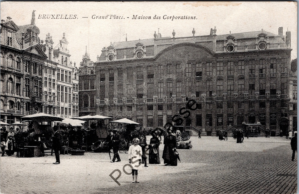 Brussel - "Grand'Place - Maison des Corporations" - Grote Markt - Gildhuizen