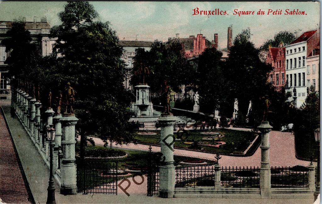 [Brussel0304] Brussel - "Square du Petit Sablon" - Kleine Zavel