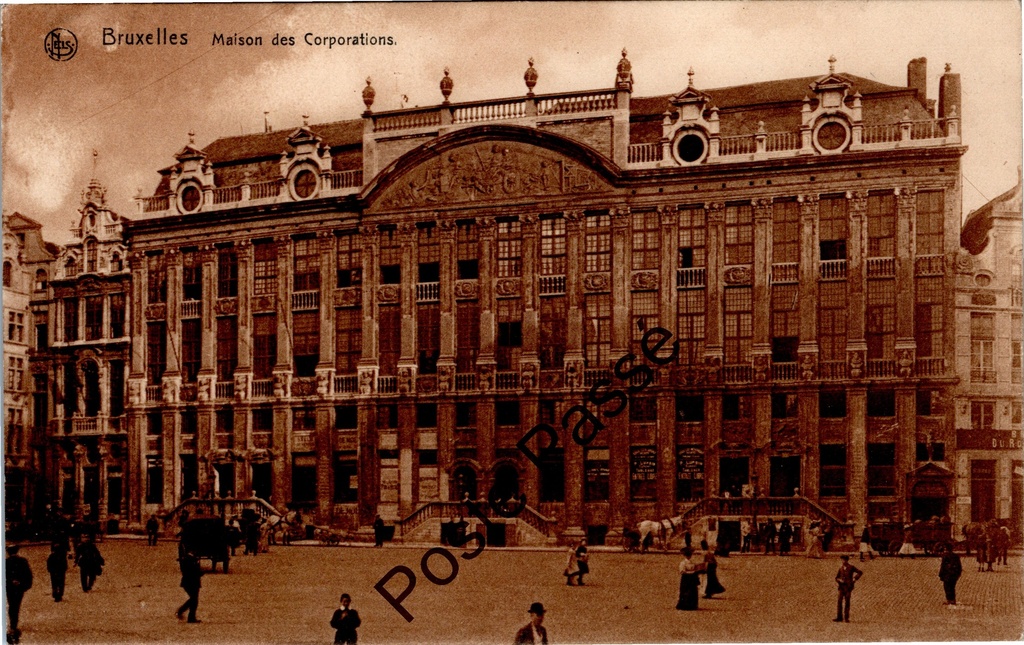 [Brussel0300] Brussel - "Maison des Corporations" - Gildhuizen op de Grote Markt