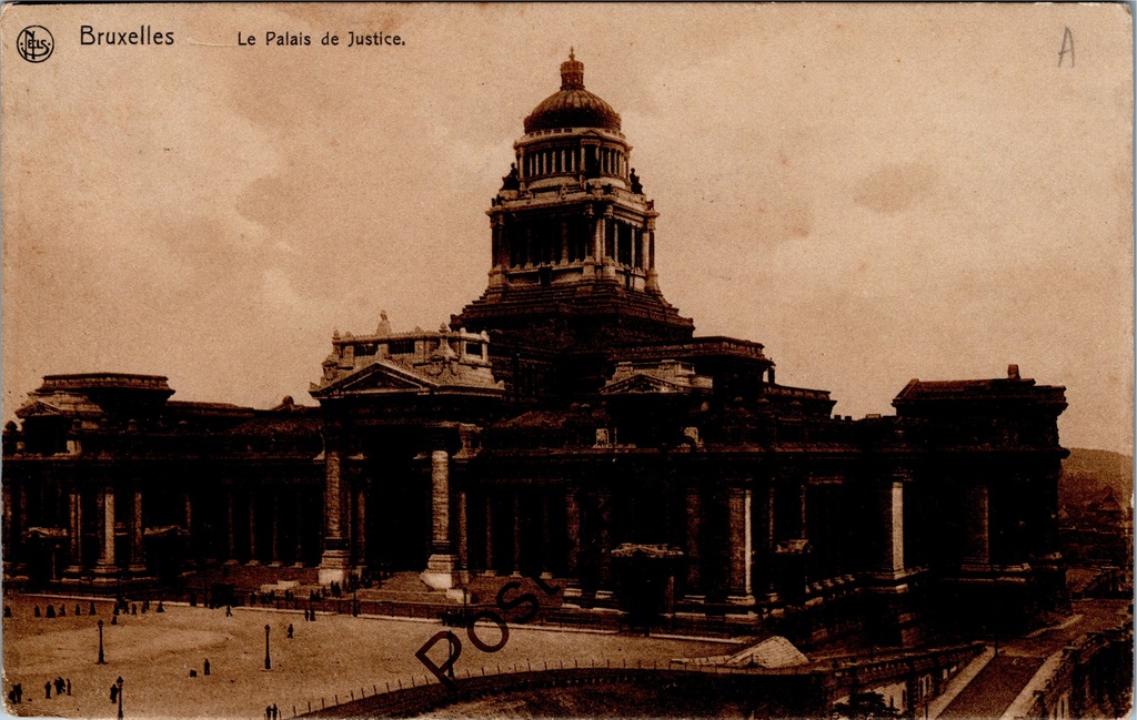 Brussel - "Le Palais de Justice" - Justitiepaleis