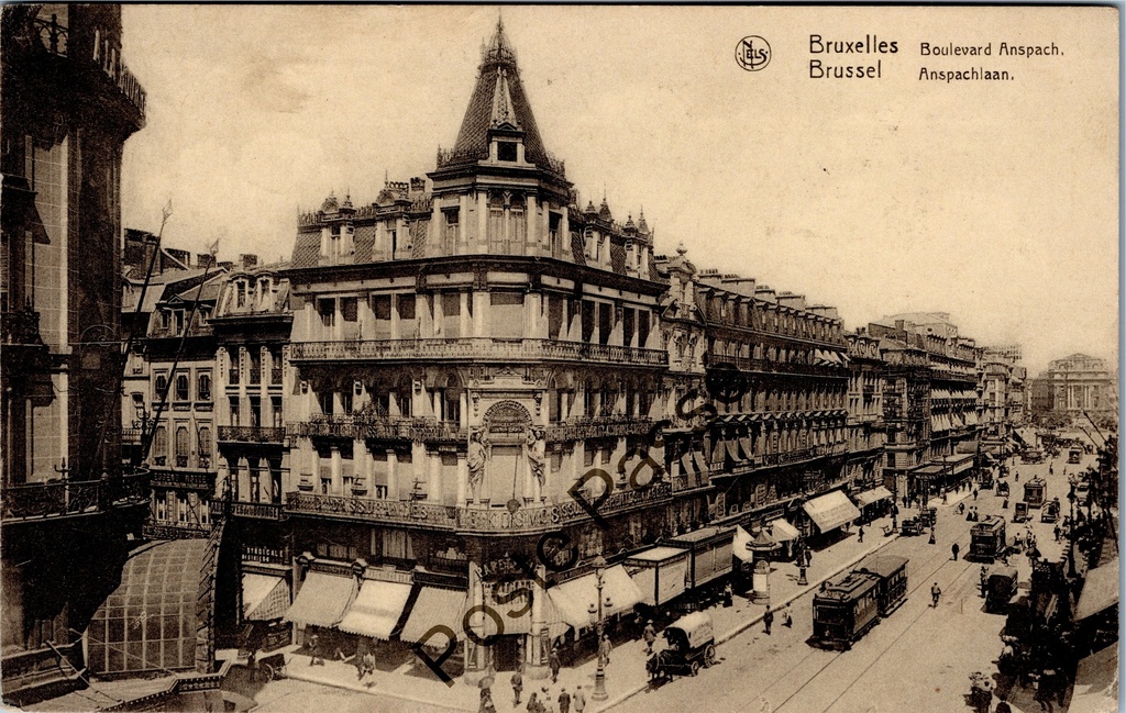 [Brussel0282] Brussel - "Boulevard Anspach" - Anspachlaan