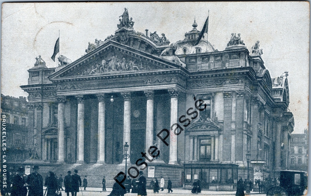 Brussel - "La Bourse" - Beursgebouw