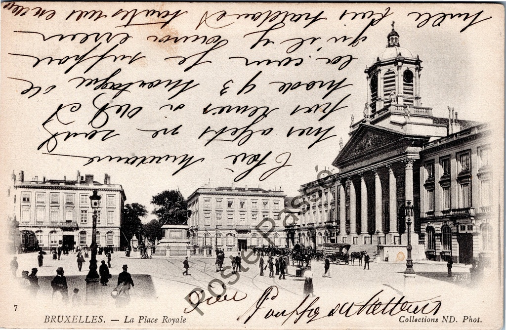 [Brussel0254] Brussel - "La Place Royale" - Koningsplein