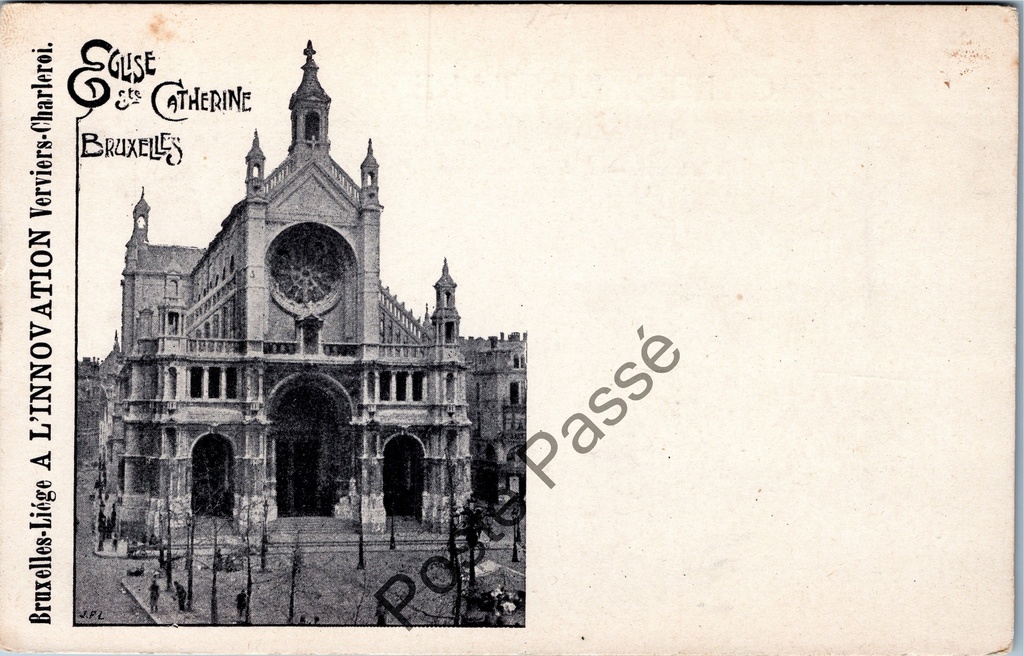 [Brussel0240] Brussel - "Eglise Ste Catherine" - Sint-Katelijnekerk