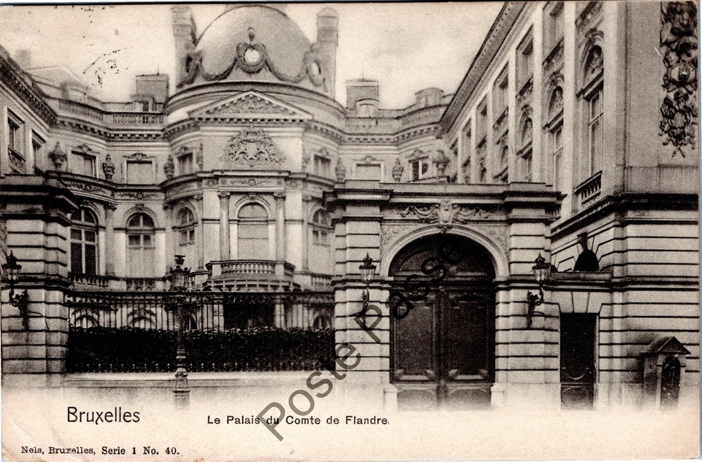 [Brussel0222] Brussel - "Le Palais du Comte de Flandre" - Paleis van de Graaf van Vlaanderen