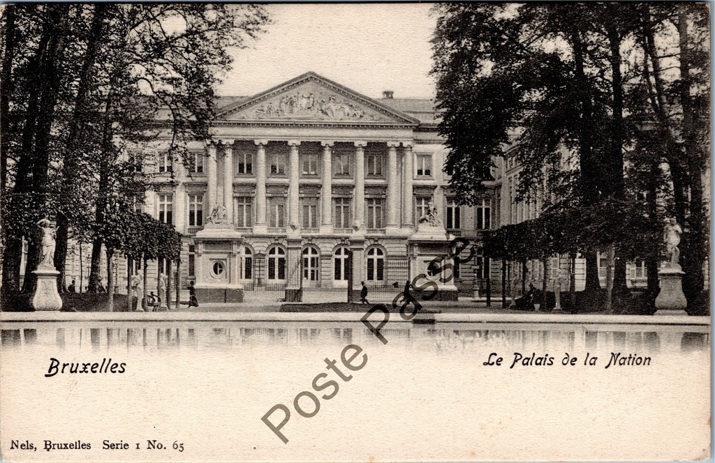 Brussel - "Le Palais de la Nation" - Paleis der Natie