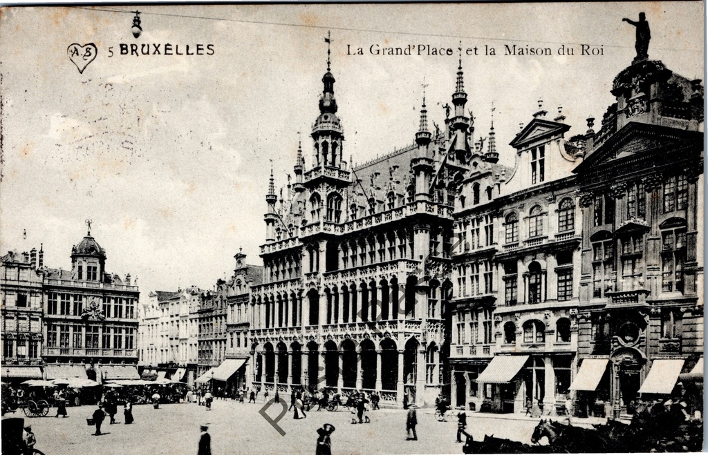 [Brussel0210] Brussel - "La Grand'Place et la Maison du Roi" - Grote Markt en Broodhuis