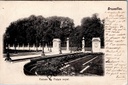 Brussel - "Entrée du Palais royal" - Ingang Koninklijk Paleis