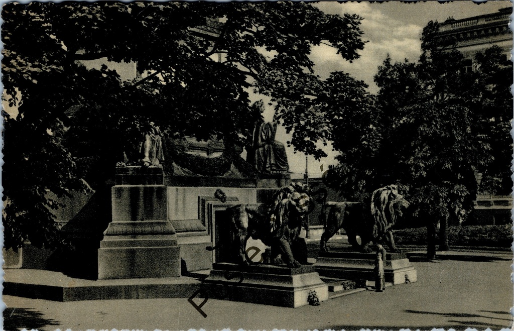 Brussel - "Colonne du Congrès Tombeau du Soldat Inconnu" - Congreszuil met Graf van de Onbekende Soldaat