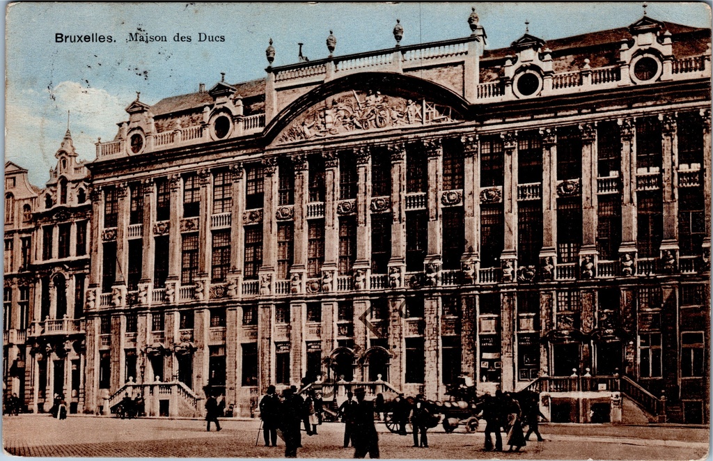 [Brussel0192] Brussel - "Maison des Ducs" - Hertogenhuis
