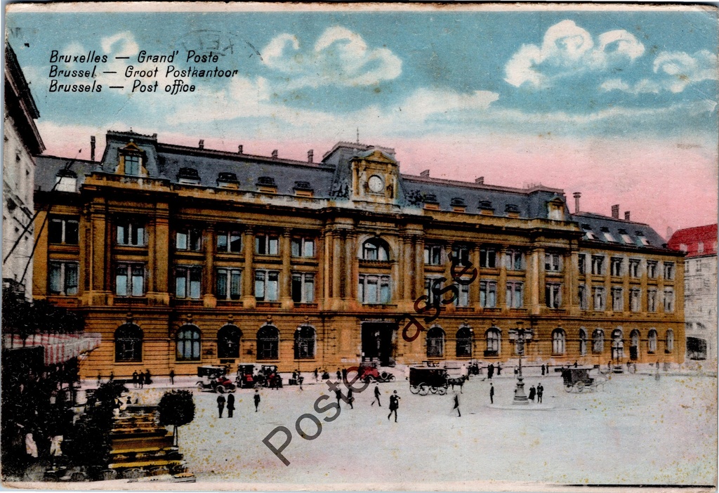 Brussel - "Grand' Poste" - Groot Postkantoor