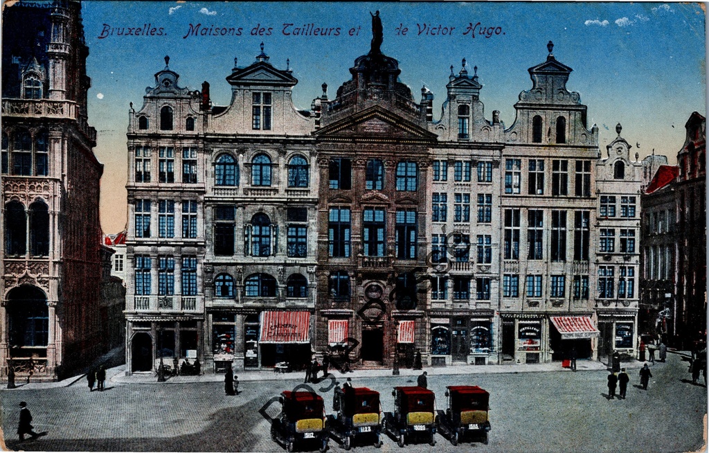 [Brussel0168] Brussel - "Maisons des Tailleurs et de Victor Hugo" - Huizen van de Kleermakers en van Victor Hugo