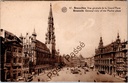 Brussel - "Vue générale de la Grand'Place" - Algemeen zicht op de Grote Markt