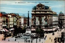 Brussel - "Place de Brouckère - Monument Anspach" - Brouckèreplein met Anspachmonument