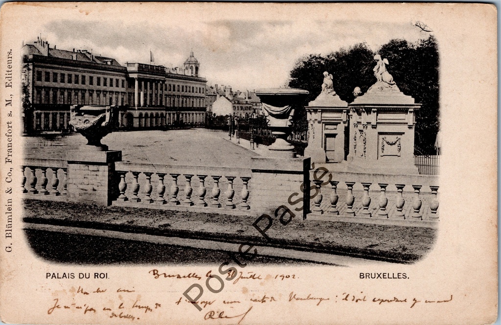 Brussel - "Palais du Roi" - Koninklijk Paleis