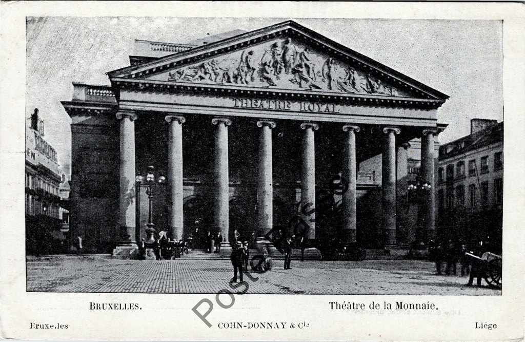 [Brussel0144] Brussel - "Théâtre de la Monnaie" - Muntschouwburg