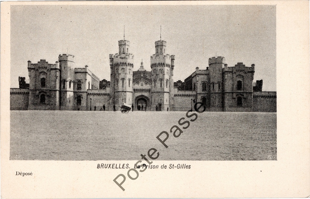 [Brussel0112] Brussel - "La Prison de St-Gilles" - Sint-Gillis Gevangenis