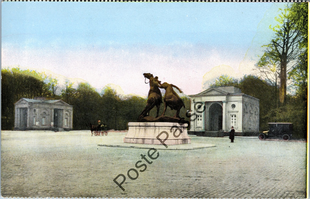 [Brussel0066] Brussel - "Entrée du Bois de la Cambre" - Ingang Ter Kamerenbos
