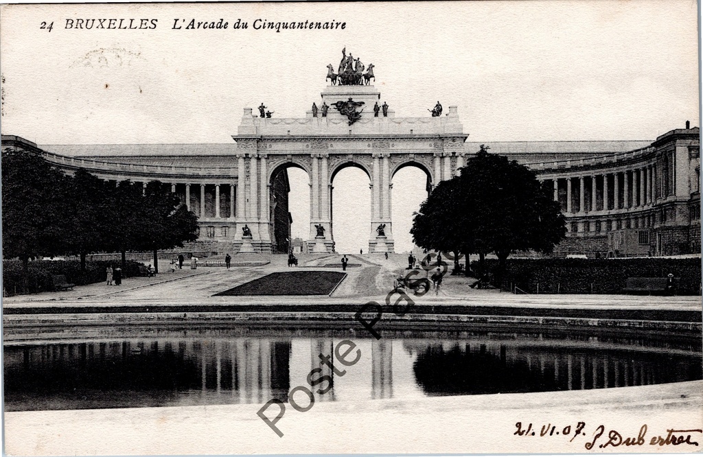 [Brussel0064] Brussel - "L'Arcade du Cinquantenaire" - Arcaden van het Jubelpark