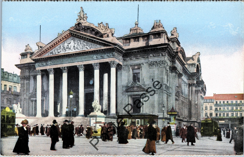 Brussel - "La Bourse" - Beursgebouw