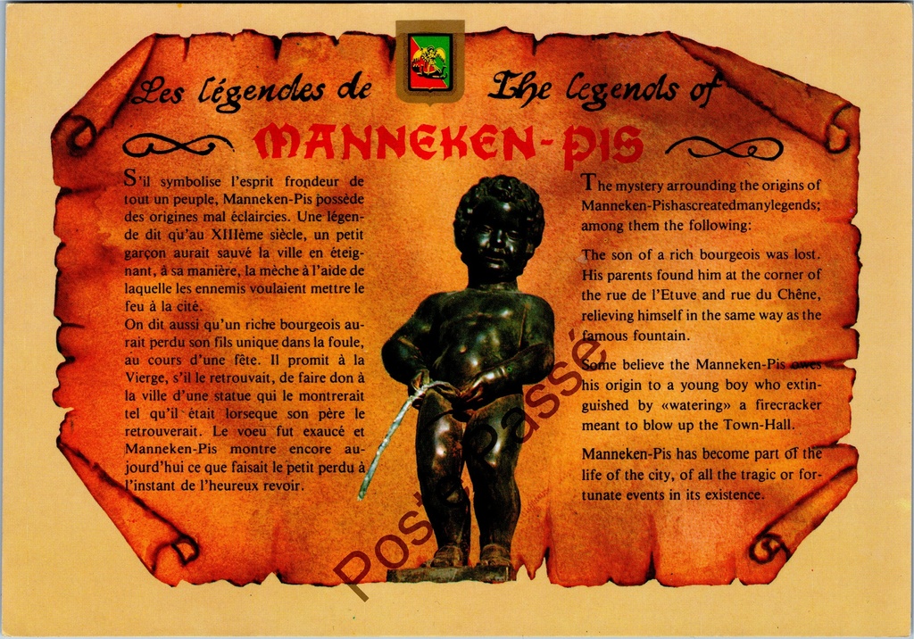 [Brussel0046] Brussel - "Les légendes de Manneken-Pis" - Legendes van Manneken Pis