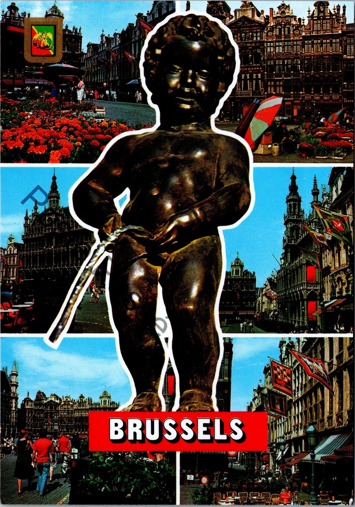 [Brussel0030] Brussel - "Brussels" - Manneken Pis en stadsgezichten