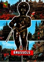 Brussel - "Brussels" - Manneken Pis en stadsgezichten