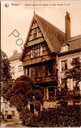 Brugge - "Maison ayant une façade en bois, devant le parc" - Huis met houten gevel voor het park