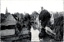 Brugge - "Groene Rei (gracht)" - Zicht op de Groene Rei met zwanen en brug