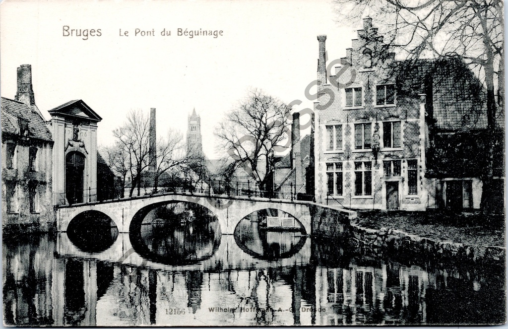 [Brugge0060] Brugge - "Bruges Le Pont du Béguinage" - Brug van het Begijnhof