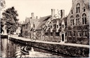 Brugge - "De Groene Rei" - Zicht op de Groene Rei met rondvaartboot
