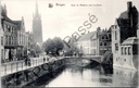 Brugge - "Quai du Rosaire vers le Dyver" - Rozenhoedkaai met zicht op de Dijver