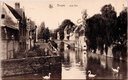 Brugge - "Bruges Quai Vert" - Groene Rei met zwanen en brug
